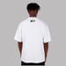 Men's Clothing Short Sleeves Men And Women Small Neckline 1977 Pure Cotton T Shirt Loose White Five Point Sleeves Drop Shoulder Half Sleeves_viptrois.com