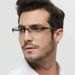 Brille Männer Anti-Blaulicht Business Lesebrille Vintage Halb Rahmen Augenschutz Ultraleichte Büro Brillen_viptrois.com