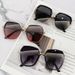 Women's Glasses metal sunglasses men's sun visor sunglasses anti ultraviolet sunglasses women's trendy style_viptrois.com