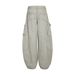 High Street Punk Multi-Pocket Cargo Jeans Men's Casual Deconstructed Split Design Personality Silhouette Scimitar Pants_viptrois.com