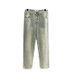 men's clothing niche patchwork design shoulder pad denim jacket distred washed casual jacket two piece suit_viptrois.com