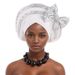 Women's Scarves Heavy Industry Wedding Hat Baotou Hat Hat Sequin Bowknot Multilayer New_viptrois.com
