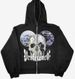 New Y2K Sports Jacket Pullover Grunge Gothic Oversized Full Face Zip Sweatshirt_viptrois.com