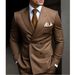 Men's Clothing Suit Men's Suit Two Piece Suit Slim Fit Business Groomsmen Casual Suit_viptrois.com