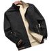 Men's Reversible Thin Sports Jacket European Size Spring Autumn Casual Breathable Stand Collar Top_viptrois.com