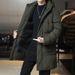 Thick For Young Men, Winter Casual Warm Hooded Jacket, Medium To Long Size Men's Cotton Jacket_viptrois.com