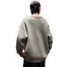 Pure Autumn Winter Retro American Hip Hop Letter Crew Neck Men's Trendy Lazy Style Versatile Loose Sweater_viptrois.com