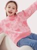 Girls' Fashion Knit Sweater Fashion Long Sleeve Round Neck Soft Polyester Top For Spring Autumn Winter_viptrois.com