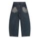 Heavy Washed Vintage Jeans For Men And Women 2025 Autumn New High Waist Slim Straight Wide Leg Pants Trendy_viptrois.com