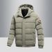 Men's Clothing New Men's Jacket Solid Color Loose Fashion Brand Hong Kong Style Men's Wear Douyin Hot Live Cross Border Men's Casual Cotton Jacket_viptrois.com