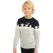 Soft Cartoon Knit Sweater For Kids - Unisex Winter Pullover With Fun Prints (100-140cm)_viptrois.com