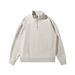 Loom 350g Half-Zip High-Neck Sweatshirt Men's Trendy Brand New Top Spring And Autumn American Retro Jacket_viptrois.com