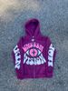 Dark Style New Cross-Border Autumn Winter Hip-Hop Printed Sweatshirt Zipper American Sports Unisex Hoodie_viptrois.com