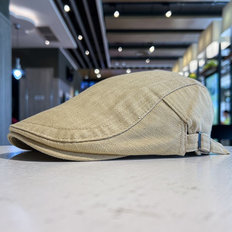 2025 Reversible For Women Korean Version Simple Fashion Beret British Style Forward Casual Versatile Hat_viptrois.com