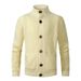 Loom 2023 Cross-Border Autumn Winter Men's New Solid Color Versatile Knit Sweater European American Simple Loose_viptrois.com