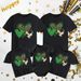 Pure Cotton Parent Child Wear Short Sleeved Solid Color Blank Family Wear_viptrois.com