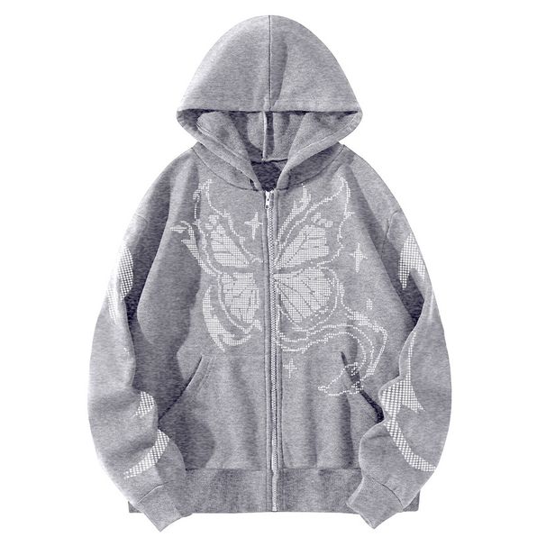 2023 Pattern Printed Zipper Top Girl Sweatshirt 1030_viptrois.com