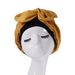 1 Solid Color Multi Color Women's New Cross Headscarf Hat Fashion Head Cap French Retro Headscarf With Multiple Straps_viptrois.com