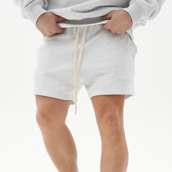 Men's Clothing Summer Youth Trend Sports High Street Shorts Korean Cotton Drawstring Solid Beach Casual 5/4 Pants For Men_viptrois.com