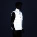 Men's Clothing reflective white duck Silk cotton vest ins outdoor sports warm vest waistcoat_viptrois.com