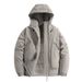 Men's Clothing Upgraded Graphene Jacket Men's Trendy Couple Hooded Cotton Jacket Windproof And Waterproof Thickened Mountaineering Clothing_viptrois.com