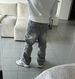 European And American Fashion Retro American High Street Washed Old Rough Edge Jeans Personalized Street Casual Straight-leg Pants_viptrois.com