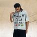 Double-sided Air-layer Short-sleeve Breathable Cool Men's Summer New Printed Letter Half-sleeve T-shirt_viptrois.com