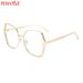 UV Protection Large Frame, Internet Celebrity Sunglasses, Slim Face, Fashion Personality_viptrois.com