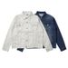 Men's Clothing Loose Silhouette Drop Shoulder Denim Jacket Trendy Casual Cityboy Washed Workwear Jacket_viptrois.com