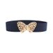 Women's Belts buckle belt for women with skirt and dress, elastic elastic belt, fashionable and versatile, high-end girdle_viptrois.com