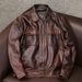 Men's Faux Leather Jacket With Cotton Lining, Relaxed Fit Double Breasted Bomber Coat For Casual Wear (Black/Brown, Thin/Thick Options)_viptrois.com