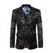 Men's suit single jacket blazer men's trendy brand European and American autumn and winter foreign trade suit wholesale_viptrois.com