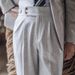 Men's Clothing Casual Western Pants Men's Spring Straight Gentleman Naples Drape Free Ironing High Waist Suit Pants_viptrois.com