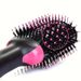 2-in-1 Hair Dryer & Volumizer Brush, Adjustable Temperature Settings, Wet And Dry Use Hot Air Comb For All Hair Types, Multi-functional Styling Tool F_viptrois.com