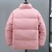 Men's clothing cotton-padded coat men's fashion brand ins all winter loose thick retro cotton-padded coat_viptrois.com