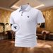 Classic Men's Polo Shirt Horse Riding Embroidery Embellishment Casual Business Dual Style_viptrois.com