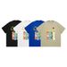 Summer Trendy T-shirt Men's Pure Cotton Short-sleeved Men's Round Neck Loose Large Size Half-sleeved Couple Top_viptrois.com