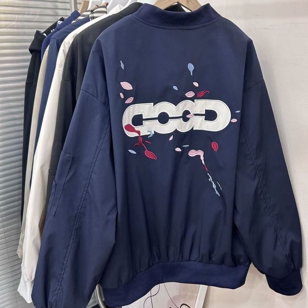 Social Youth High Street Couple Baseball Men's Trendy Brand Printed Sports Jacket Internet Celebrity American Style_viptrois.com