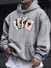 Autumn And Winte Men's Long Sleeved Round Neck Loose Oversized Top For R Breathable And Comfortable Hoodie_viptrois.com