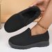 Women's new snow cotton shoes low top warm autumn and winter women's cotton shoes toad shoes fashionable one step comfortable soft bottom snow_viptrois.com
