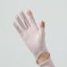 Summer long ice silk sunscreen gloves women's summer anti-ultraviolet sleeves outdoor travel nylon flip cool feeling ice sleeves_viptrois.com