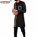Men's clothing Solid color cotton men's casual jacket + pants_viptrois.com