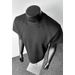 Cleanfit Style Men's Short Sleeved T-Shirt Heavyweight Deconstructed Boxy Fit Summer Gray Air Layer Splicing Top_viptrois.com
