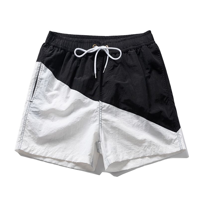 Men's Clothing Men's Beach Pants Thin Summer Shorts Trendy New Loose Color Casual Sports Shorts Outerwear Pants_viptrois.com