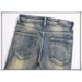 Unisex Y2K Punk Biker Stacked Flared Jeans, Mud-Wash, Layered Frayed Rips & Stripe Lining, Breathable For Summer_viptrois.com