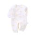 Baby Clothes Spring And Autumn Baby Underwear Three Layers Warm Lace-up Onesie Class A Boneless Clothing Baby Crawling Suit_viptrois.com