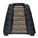 Pure Winter Graphene Lightweight Men, Plus Size Warm Casual Black And Gold Down Jacket For Women_viptrois.com