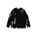 Small Niche Fringed Design Sweater With Wide And Loose Hem, Perforated Knit Sweater_viptrois.com