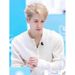 Same Style Spring And Autumn Long Sleeve T-Shirt For Men, White Waffle Heavy V-Neck Base Shirt, Casual Loose Top_viptrois.com