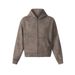 Tie-Dye Snowflake Vintage Cardigan Hooded Sweatshirt Men's Spring Autumn Versatile Loose Casual Trendy Street Zipper_viptrois.com